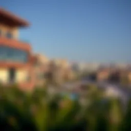 A stunning view of Al Wuheida showcasing its modern architecture