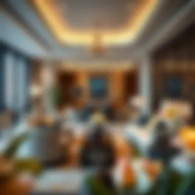 Elegant Interiors of Beach Isle Tower An elegant interior space within Beach Isle Tower reflecting modern design and comfort.