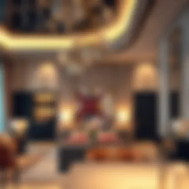 Luxury Interiors of Binghatti Horizons Interior design elements highlighting luxury and modernity in Binghatti Horizons.