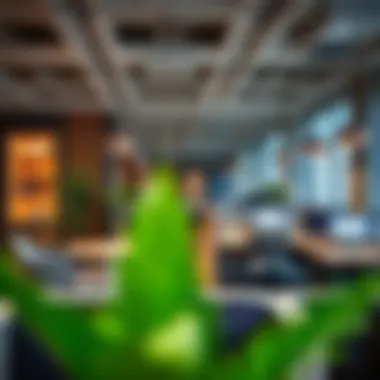 Collaborative Workspaces for Enhanced Productivity Collaborative workspace promoting networking and productivity