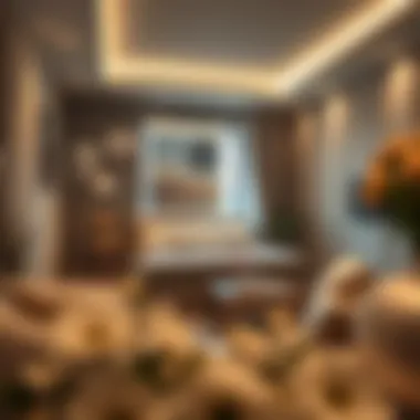Cozy bedroom with stylish decor