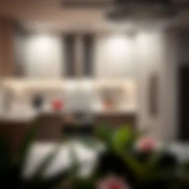 Contemporary Kitchen Features in Al Warqa Rentals Modern kitchen with high-end appliances