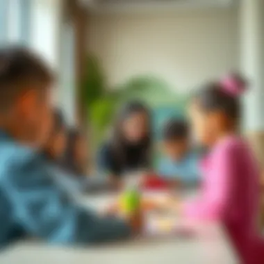 Community event at Raffles Nursery highlighting parent involvement