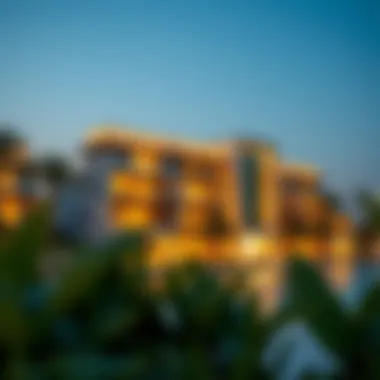Luxurious residential properties along the Golden Mile