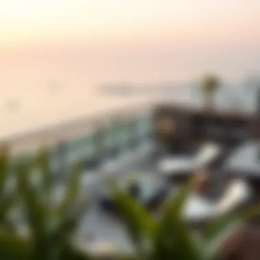 Panoramic Views from the Balcony Breathtaking balcony view from a penthouse overlooking the sea