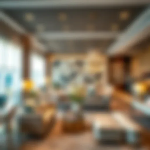 Pan Emirates showroom showcasing diverse furniture styles